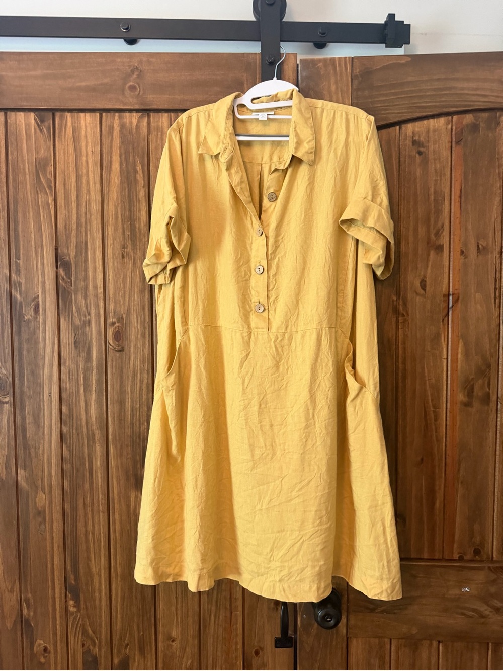 J Jill love linen 100% linen dress - Picture 2 of 12